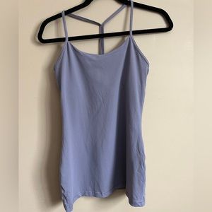 Lululemon Tank with Shelf Bra Size 6 blue